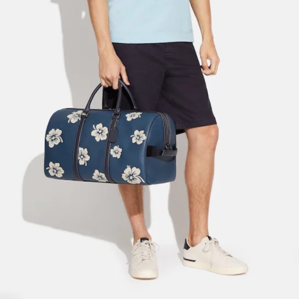 Coach Venturer Bag With Aloha Floral Print